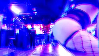 Strip Club Twerk Tease with an Amateur Dancer