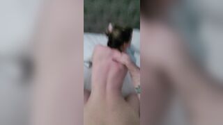Amateur Ex-Wife Ride the Cock Doggy