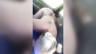 Slutty Soccer Milf give Road Fellatio pov 2hot