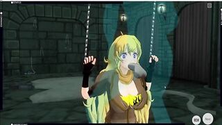 [CM3D2] RWBY Animated - Yang Xiao Big Aggressively Gangbanged after Losing a