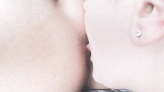 Eighteen Licks Bf's Booty and Gets Cummed inside Mouth Rim Job Cum on