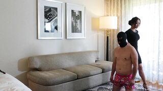 Only Fans Royal Domina Trucici Ridicules her Slaves Tiny Cock SPH and
