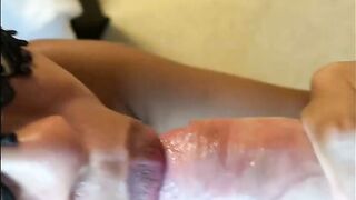Filipina milf Blows BWC and Takes a Mouth Load of Cum.