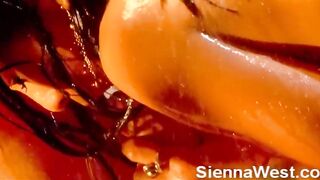 Sienna West Long Dick Bondage is Shared with her Stepsister Alexis Amore