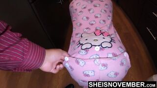 4k Cornered by Stepdad inside my Pajamas! Scared African Step Daughter Msnovember, Dominated