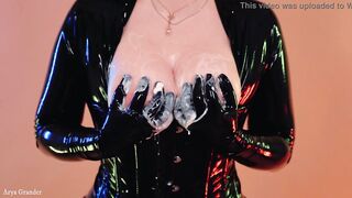 Rubber Latex Birthday Arya Grander Food Bdsm