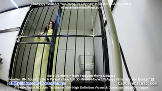 TSA Agent Lilith Rose Strip Searches Lilly Hall before taking her for