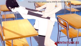 Naruto Boruto Anime - Group Sex four Naruto, Boruto Sasuke and