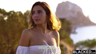 BLACKED Young Eurobabe gets her fill of bbc on vacay