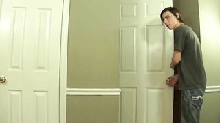 Mommy Bound Up With Rope Tricked Inside Sucking Off Off Son
