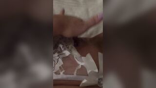 Sensual sluts Fingered her Vagina while Listening to Parents Screwed next Door