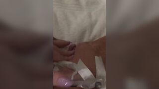 Sensual sluts Fingered her Vagina while Listening to Parents Screwed next Door