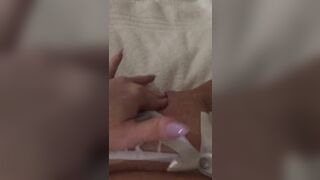 Sensual sluts Fingered her Vagina while Listening to Parents Screwed next Door