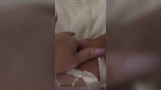 Sensual sluts Fingered her Vagina while Listening to Parents Screwed next Door