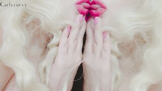 Lips, Breasts, and Ass Play into the Mirror!