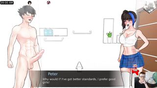 Confined with Goddesses - Playthrough #18 (2D Anime VN)