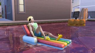 Boruto Porn Cap two Boruto went to the pool with