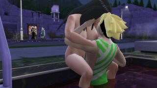 Boruto Porn Cap two Boruto went to the pool with