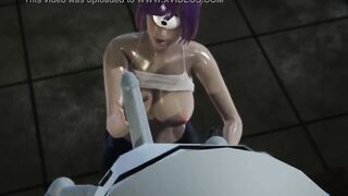 Futurama - Leela gets creampied by Bender - 3D Porn