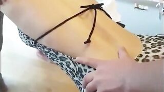 Leopard Banged 2, and the Hubby Takes off
