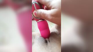 My Step Mommy Fucks her Twat with our Toy 