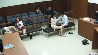 Ultimate No Context Japanese Porn Courtroom Sex Party