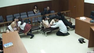 Ultimate No Context Japanese Porn Courtroom Sex Party