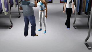 African Wifey Gets Boned inside Store