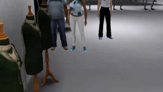 African Wifey Gets Boned inside Store