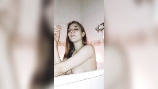 With a Cigarette into the Toilet