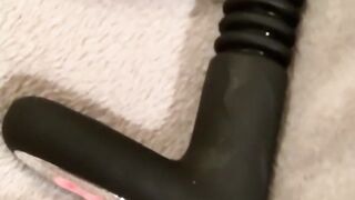 SEX TOY TEST - Sensivo Thrusting Dildo Older cougar BBW Chubby Milf