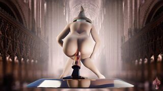 DONT VIEW if you Hate Anal (dirty Nun of Church)