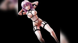 Mmd R18 Short Chan Hardcore Sex Dance during her Birthday Day