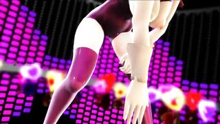 Mmd R18 Shot Chan Pink Rubber Suit Bombshell and Beauty 3d Animated