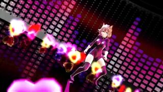 Mmd R18 Shot Chan Pink Rubber Suit Bombshell and Beauty 3d Animated