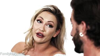 Lusty cougar seduce young bro during grind