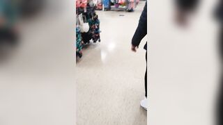 Step Milf 2 Creampie into Outside Supermarket Fucking Step Son