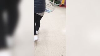 Step Milf 2 Creampie into Outside Supermarket Fucking Step Son
