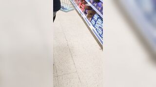 Step Milf 2 Creampie into Outside Supermarket Fucking Step Son