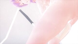 Mmd R18 Short Chan Toilet Masturbation Preparation Succubus 3d Cartoon