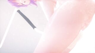 Mmd R18 Short Chan Toilet Masturbation Preparation Succubus 3d Cartoon