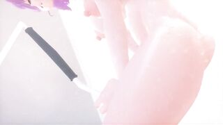 Mmd R18 Short Chan Toilet Masturbation Preparation Succubus 3d Cartoon