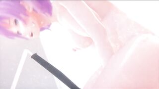 Mmd R18 Short Chan Toilet Masturbation Preparation Succubus 3d Cartoon