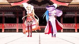 R15 Bae Teased Dance for Pervert older Man 3d Animated
