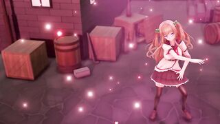 R15 Goddess Candy chick Teased you to make you Rough 3d Animated