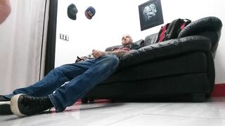Back Room between Tattoos Spun Anal