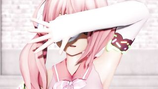 R15 Candy Women Tease you with her Adorable Panty Color 3d Cartoon