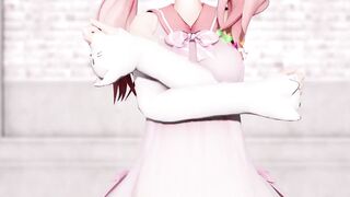 R15 Candy Women Tease you with her Adorable Panty Color 3d Cartoon