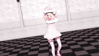 R15 Candy Women Tease you with her Adorable Panty Color 3d Cartoon
