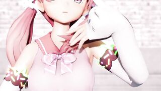 R15 Candy Women Tease you with her Adorable Panty Color 3d Cartoon